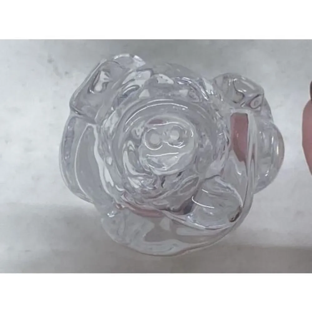 Crystal Santa clause salt and pepper shakers - Gorham - made in Germany